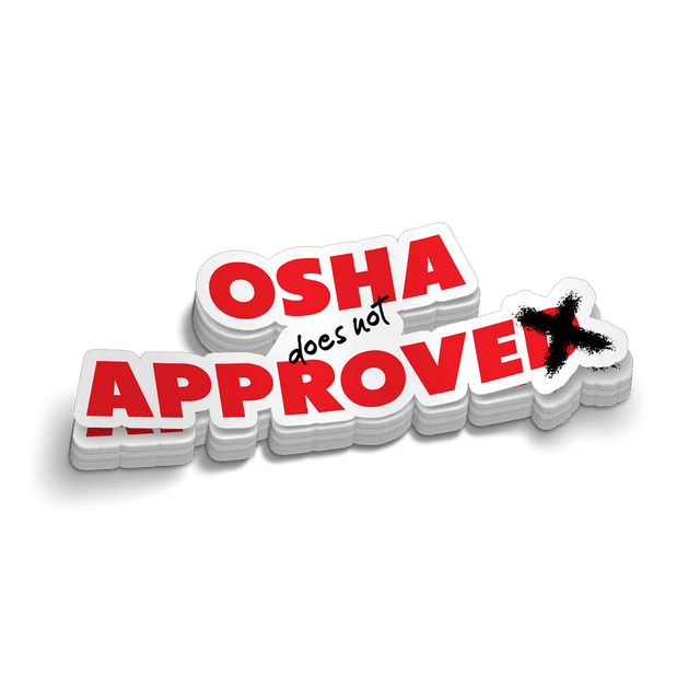 OSHA Hard Hat Decal - Diesel Freak