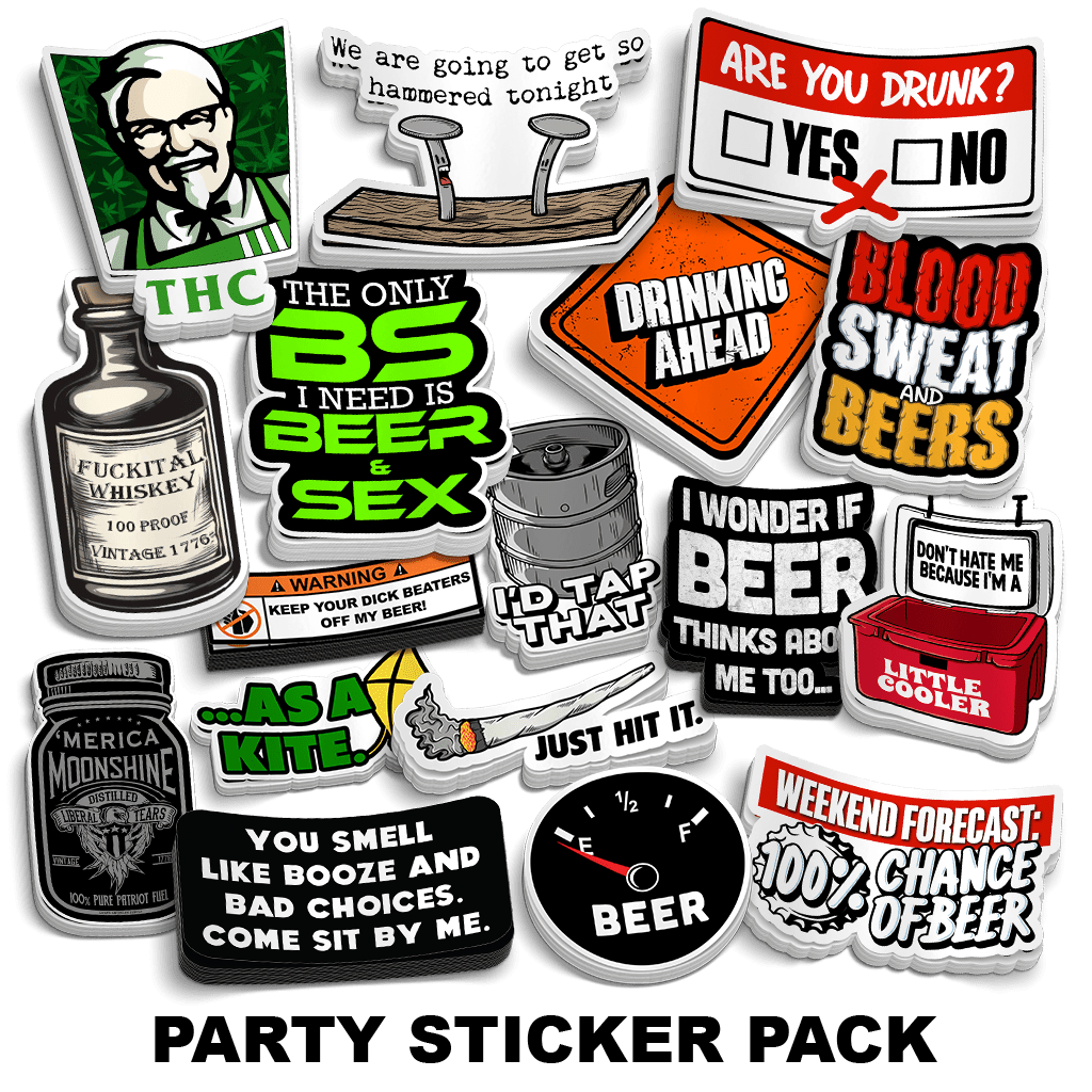 Party Sticker Pack - Diesel Freak