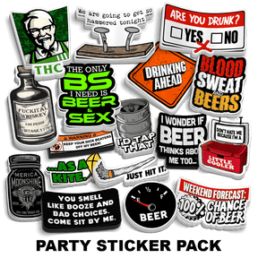 Party Sticker Pack - Diesel Freak
