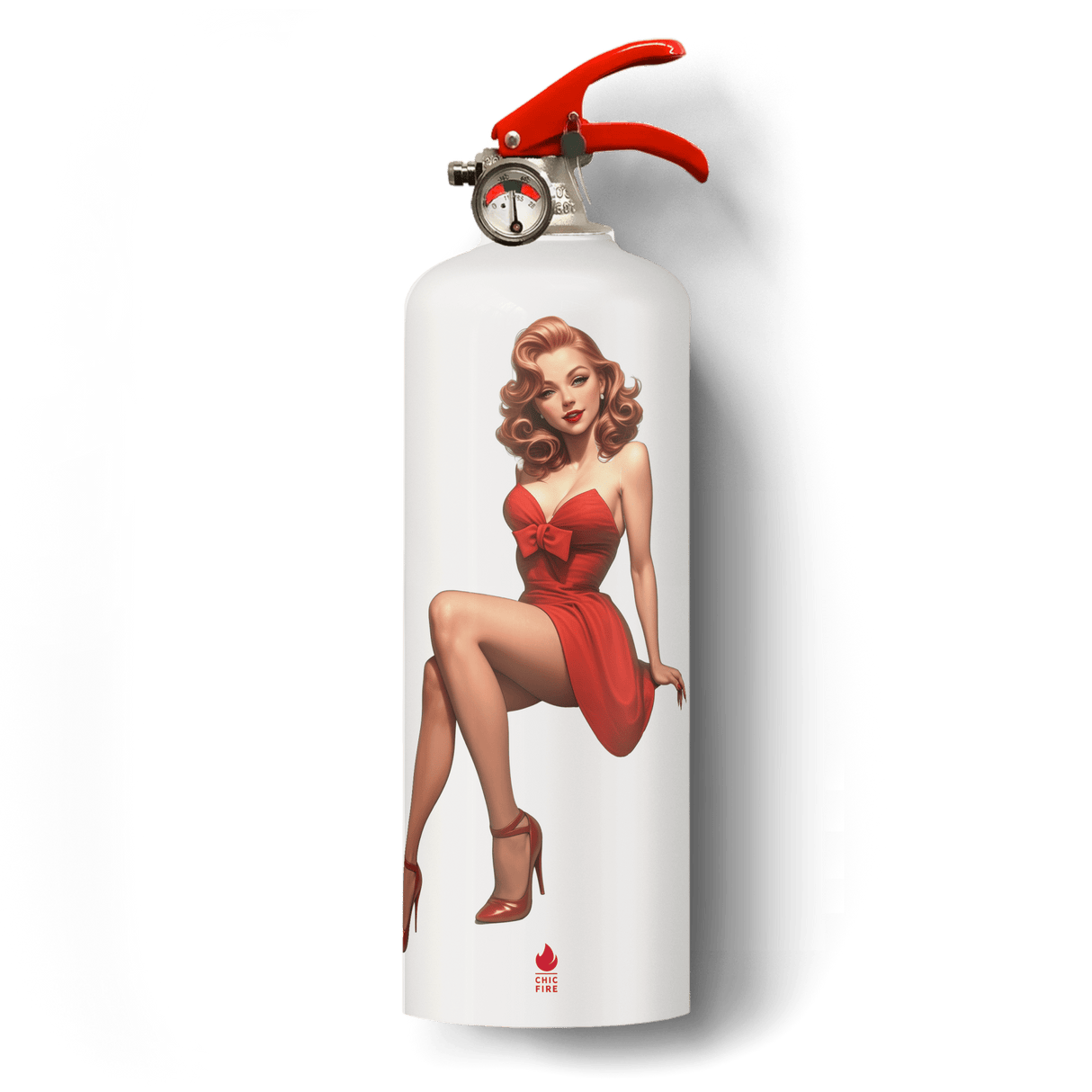 Pin-Up Rouge fire extinguisher - Diesel Freak