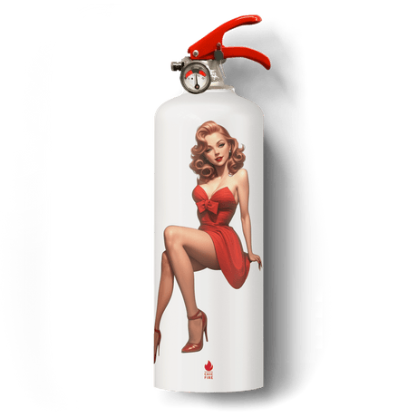 Pin-Up Rouge fire extinguisher - Diesel Freak