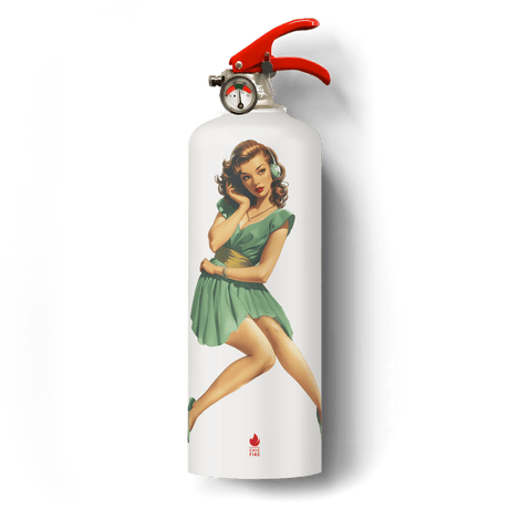 Pin-Up Verde fire extinguisher - Diesel Freak
