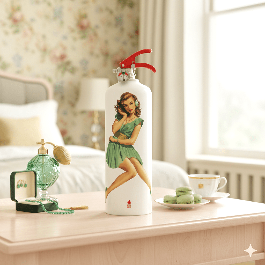 Pin-Up Verde fire extinguisher - Diesel Freak