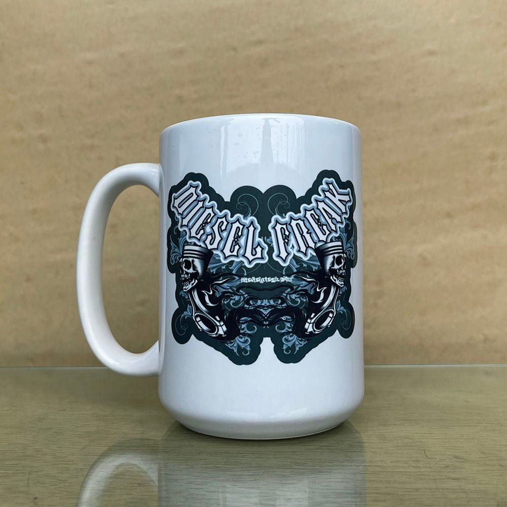 Piston Head 15oz Coffee Cup - Diesel Freak
