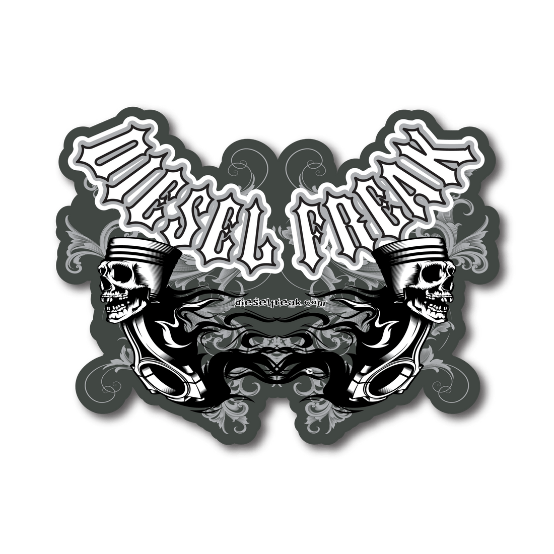 Piston Head Decal - Diesel Freak