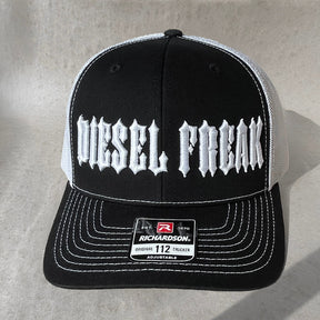 Piston Head Puff White Hat - Diesel Freak