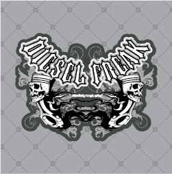 Piston Head Sticker - Diesel Freak
