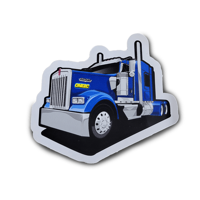 Reggie's Truckie Side 3in Sticker - Diesel Freak