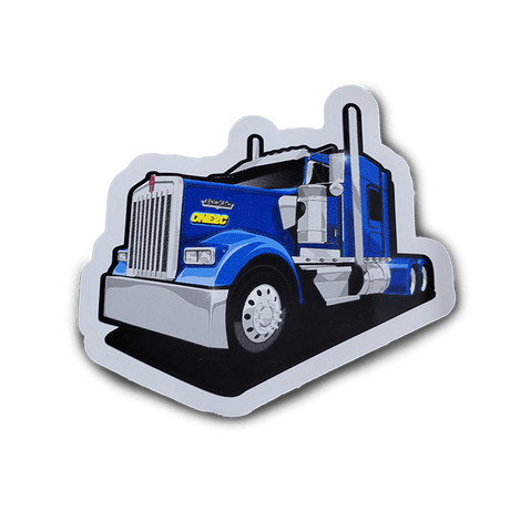 Reggie's Truckie Side 3in Sticker - Diesel Freak