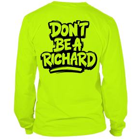 Richard - Long Sleeve Safety Yellow Hi - Vis T-Shirt - Diesel Freak