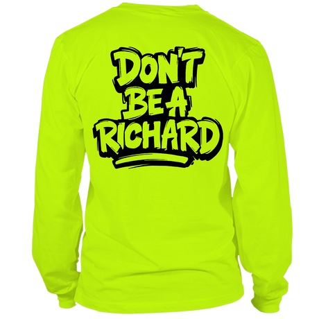 Richard - Long Sleeve Safety Yellow Hi - Vis T-Shirt - Diesel Freak
