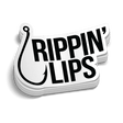 Rippin' Lips Hard Hat Decal - Diesel Freak