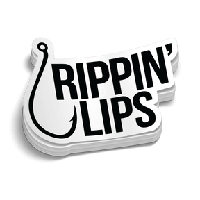 Rippin' Lips Hard Hat Decal - Diesel Freak