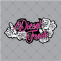 Roses Sticker - Diesel Freak