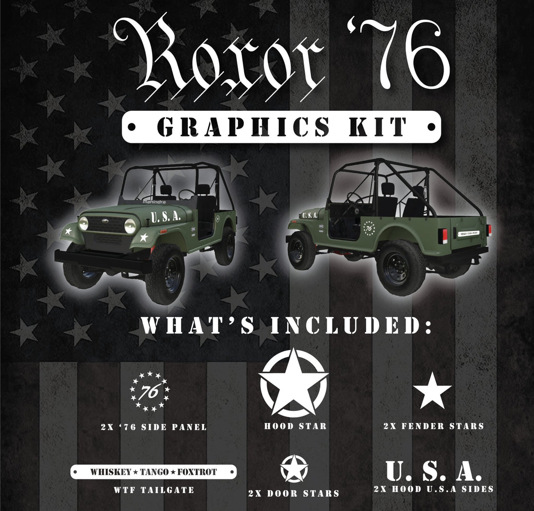 Roxor '76 - Graphics Kit - Diesel Freak