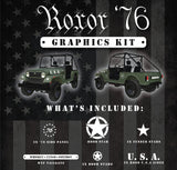 Roxor '76 - Graphics Kit - Diesel Freak