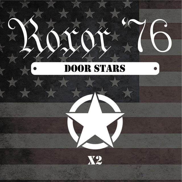 Roxor '76 - Military Door Stars - Diesel Freak