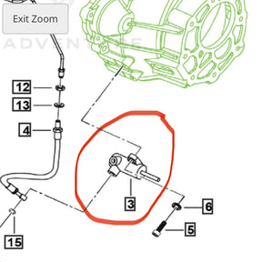 Roxor Clutch Slave Cylinder - Diesel Freak