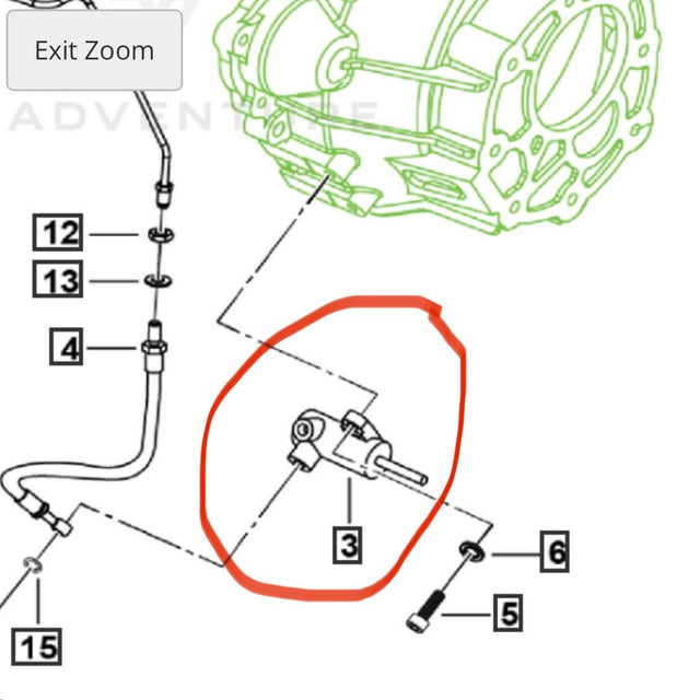 Roxor Clutch Slave Cylinder - Diesel Freak