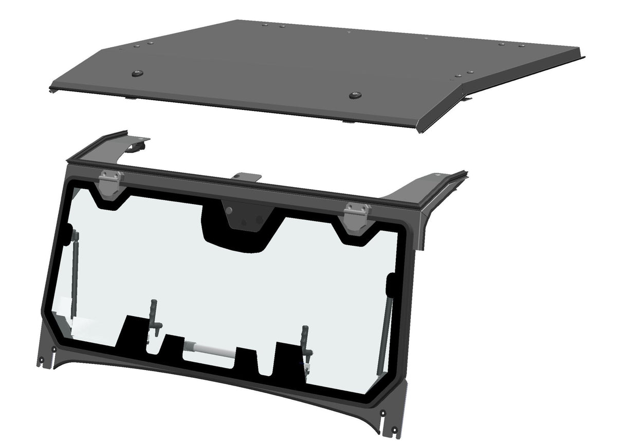 Roxor Full Flip up Windshield & Roof Combo - Diesel Freak