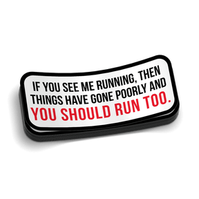 Run Hard Hat Decal - Diesel Freak