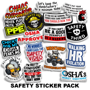 Safety Sticker Pack - Diesel Freak