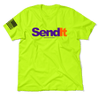 Send It - Safety Yellow T-Shirt - Diesel Freak