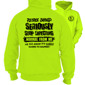 Should Stop Expecting - Safety Yellow Hoodie - Diesel Freak