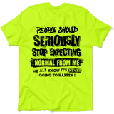 Should Stop Expecting - Safety Yellow Shirts - Diesel Freak