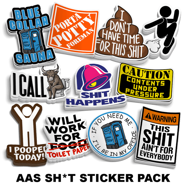 Sh*t Sticker Pack - Diesel Freak