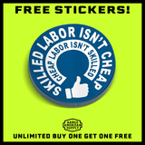 Skilled Labor Hard Hat Decal - Diesel Freak