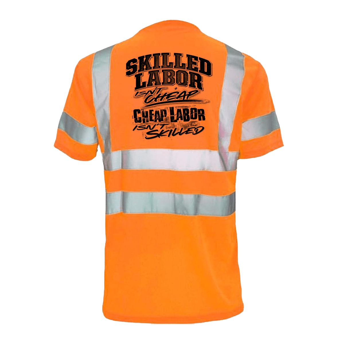 Skilled Labor - Reflective Safety T-Shirt - Diesel Freak