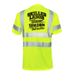 Skilled Labor - Reflective Safety T-Shirt - Diesel Freak