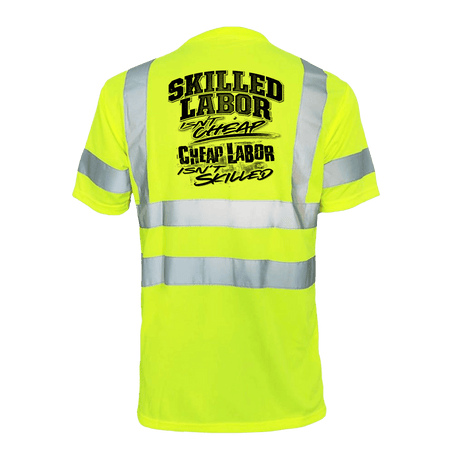 Skilled Labor - Reflective Safety T-Shirt - Diesel Freak