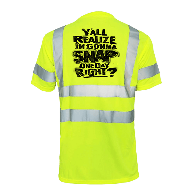 Snap - Reflective Safety T-Shirt - Diesel Freak