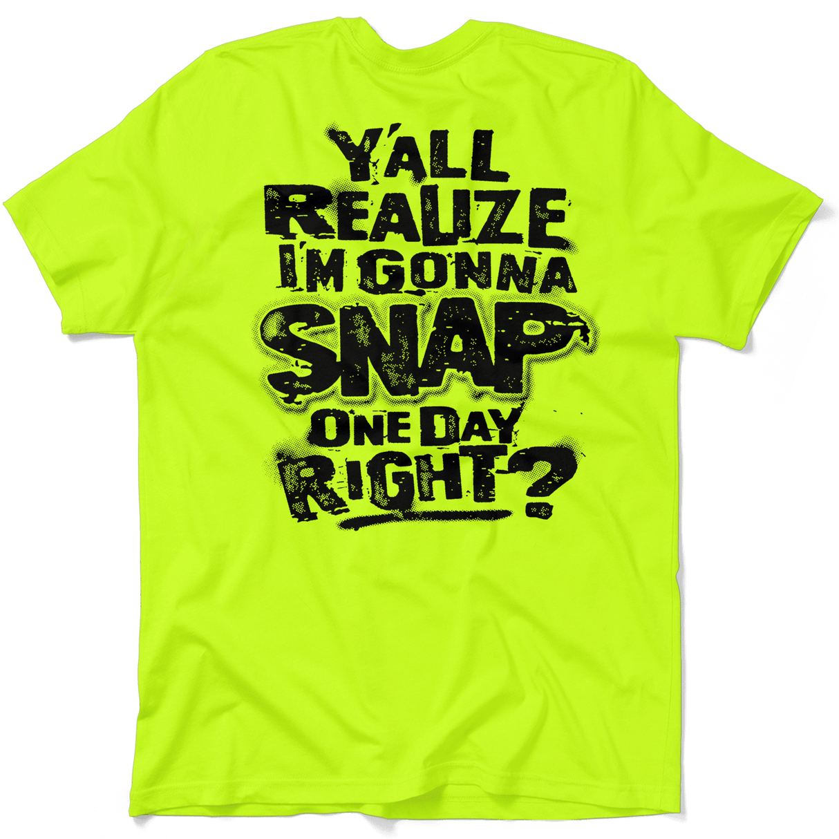 Snap - Safety Yellow T-Shirt - Diesel Freak