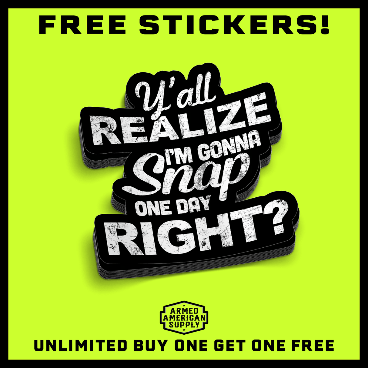 Snap Someday Hard Hat Decal - Diesel Freak