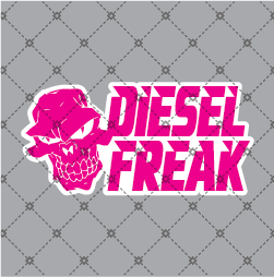 Stacked DF Sticker - Diesel Freak