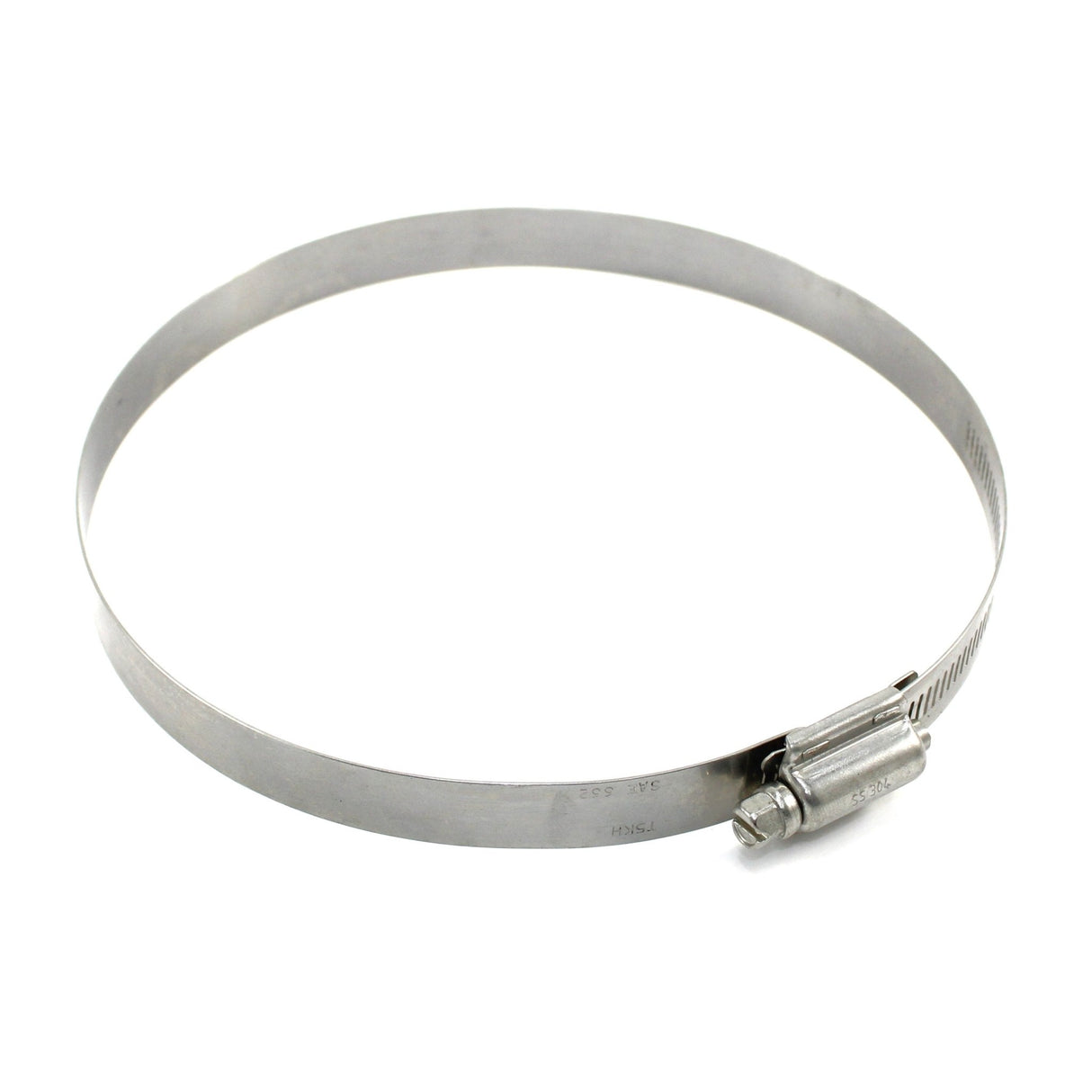 Stainless Heavy Duty Worm - Gear Clamp for 6'' ID Hoses - Diesel Freak