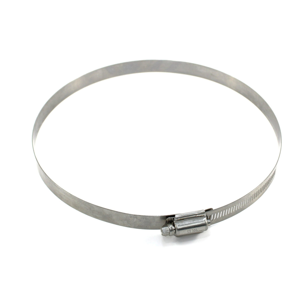 Stainless Heavy Duty Worm - Gear Clamp for 8'' ID Hoses - Diesel Freak