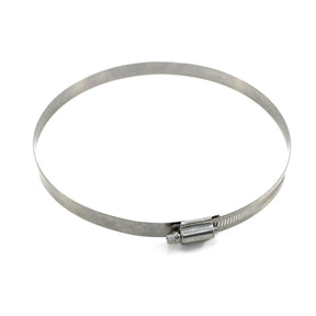 Stainless Heavy Duty Worm - Gear Clamp for 8'' ID Hoses - Diesel Freak