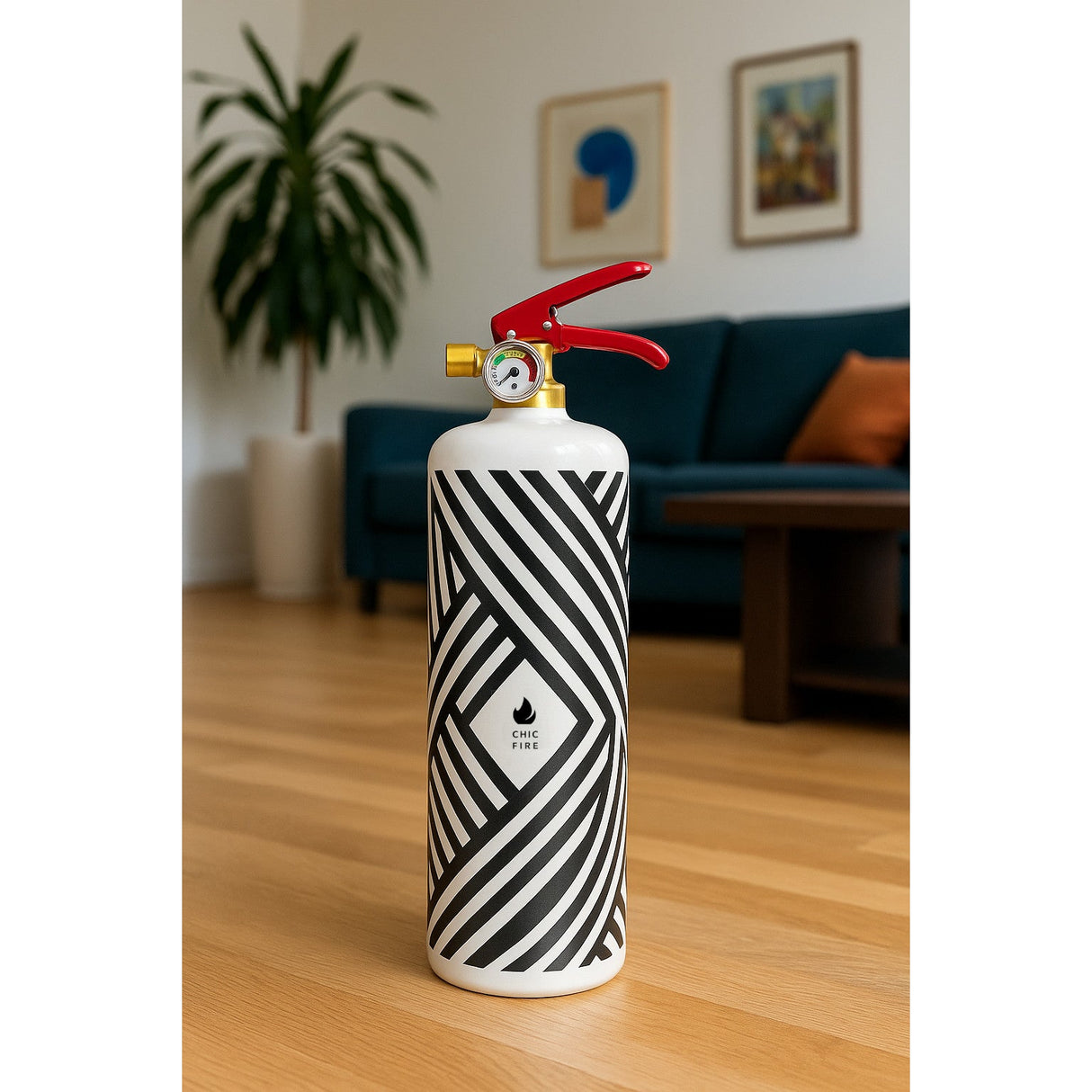 Stripes fire extinguisher - Diesel Freak