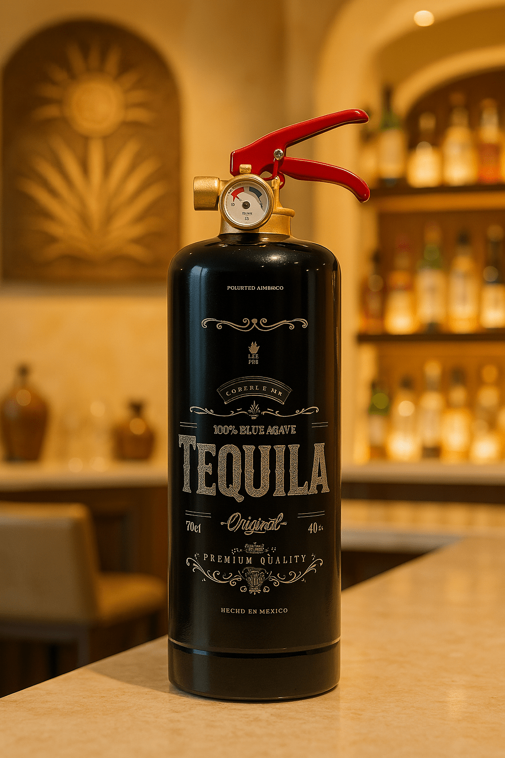 Tequila Black fire extinguisher - Diesel Freak