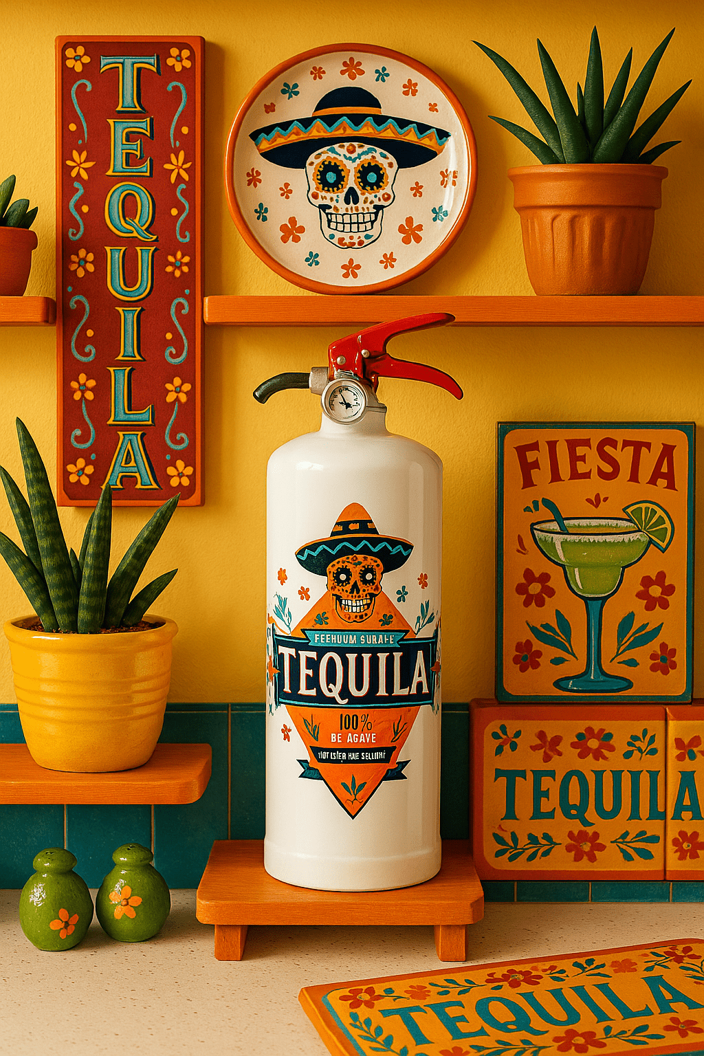 Tequila Fiesta - One fire extinguisher - Diesel Freak