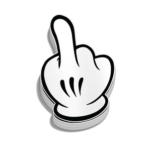 The Bird Hard Hat Decal - Diesel Freak