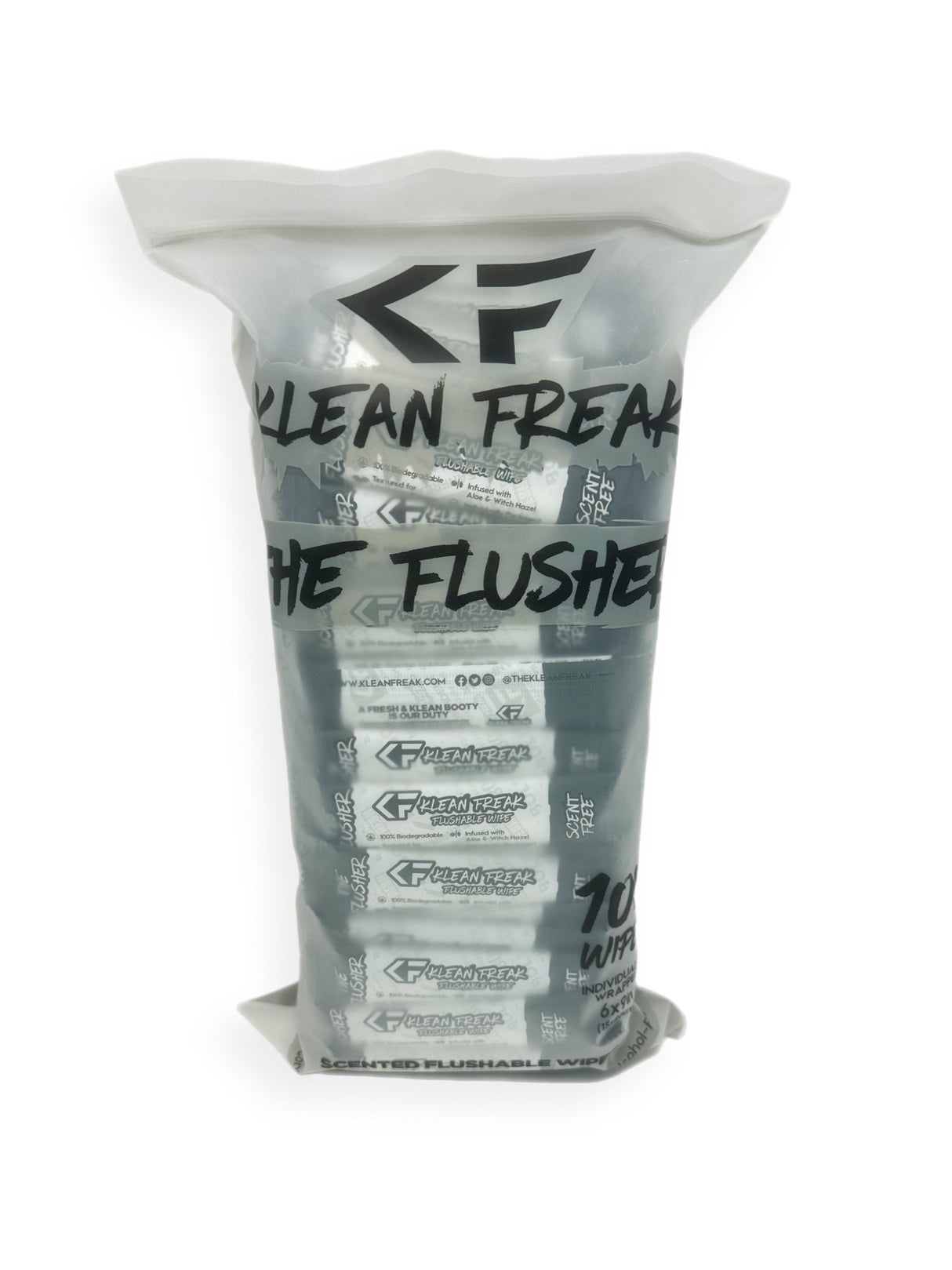 The Flusher - 100 Pack - Flushable Wipes - Diesel Freak