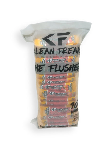 The Flusher - 100 Pack - Flushable Wipes - Diesel Freak