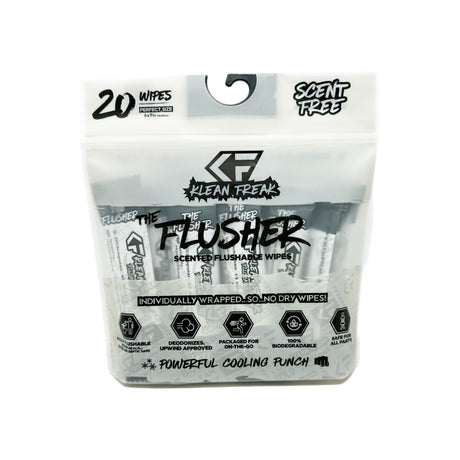 The Flusher 20 Pack - Flushable Wipes - Diesel Freak