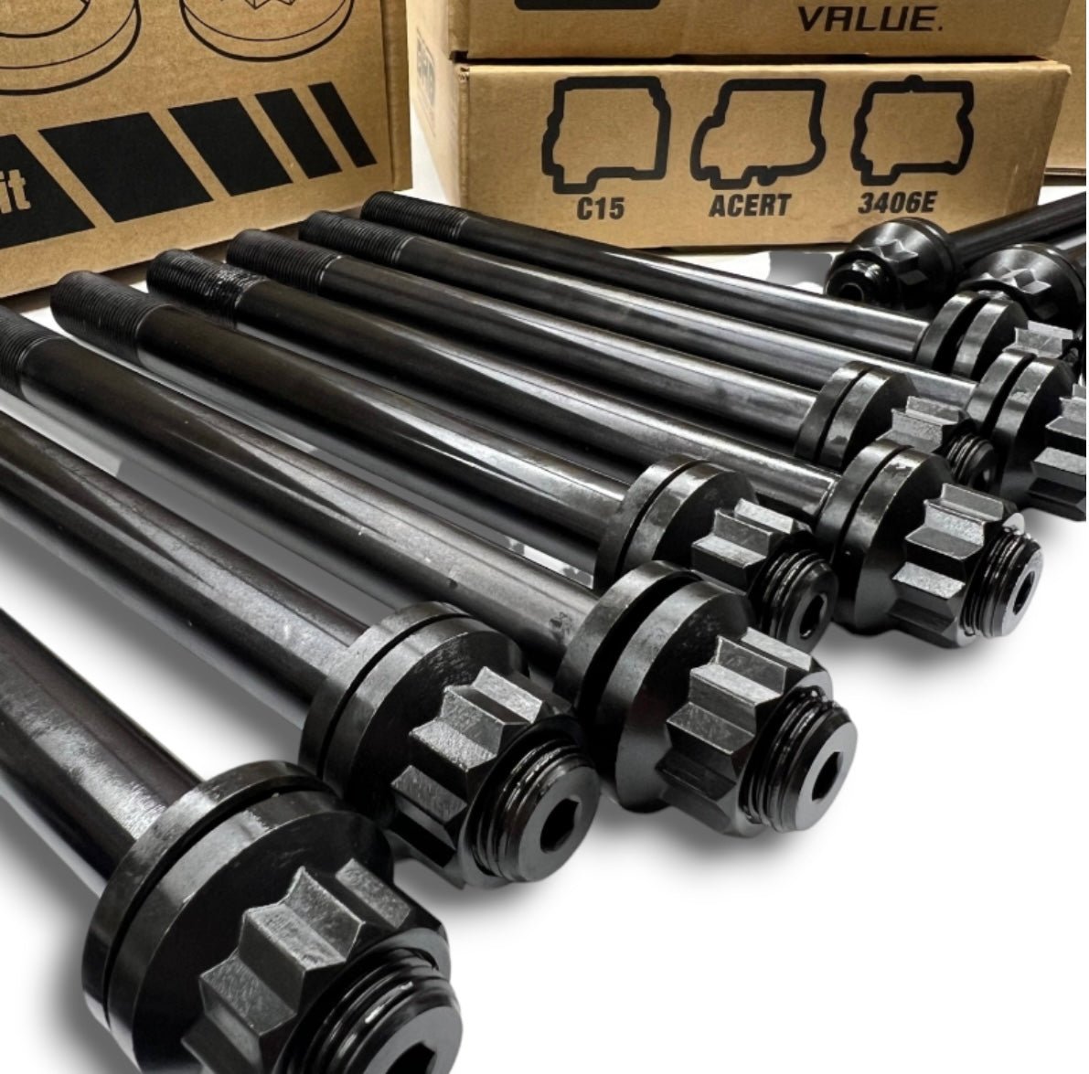 Torq C15 Headstud Kit - Diesel Freak