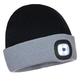 Two Tone LED Rechargeable Beanie - Diesel Freak